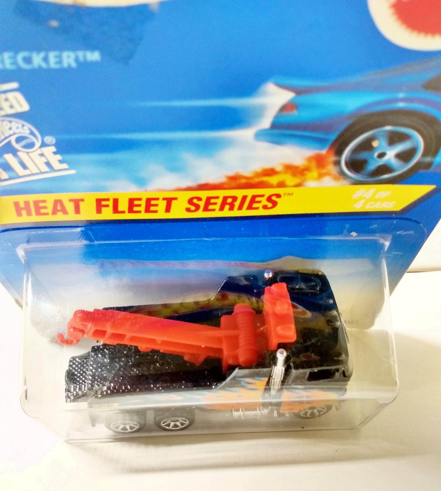 Hot Wheels Heat Fleet Collector #540 Ramblin' Wrecker Tow Truck 1996 - TulipStuff