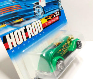 Hot Wheels Hot Rod Magazine '33 Ford Roadster Convertible 2000 #008 - TulipStuff