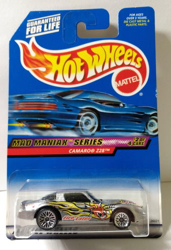 Hot Wheels Mad Maniax Chevrolet Camaro Z28 2000 Collector #018 - TulipStuff