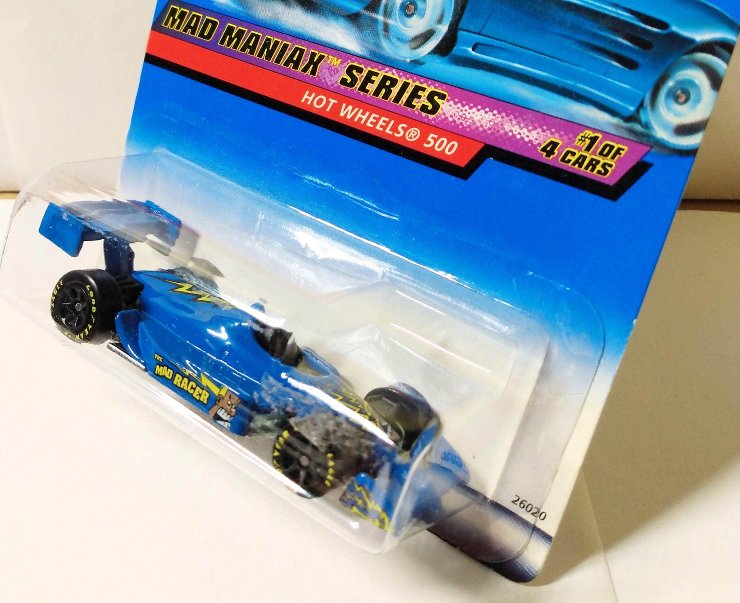 Hot Wheels Mad Maniax Hot Wheels 500 Indy Racer 2000 #017 - TulipStuff