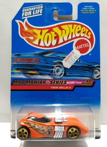 Hot Wheels Mad Maniax Series Twin Mill II 2000 Collector #020 - TulipStuff