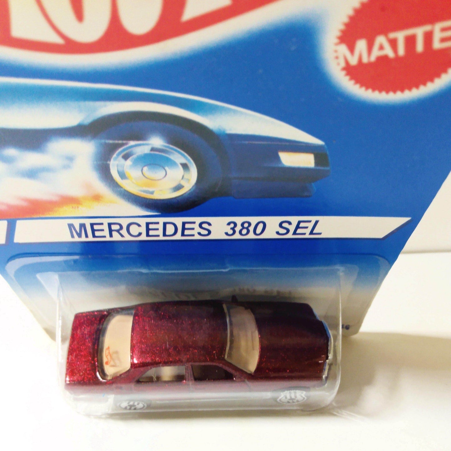 Hot Wheels Mercedes 380SEL 12346 uh Canada 1994 - TulipStuff