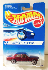 Hot Wheels Mercedes 380SEL 12346 uh Canada 1994 - TulipStuff
