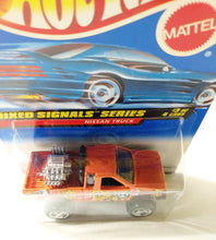 Load image into Gallery viewer, Hot Wheels Collector #735 Mixed Signal Nissan Hardbody Truck 1998 - TulipStuff
