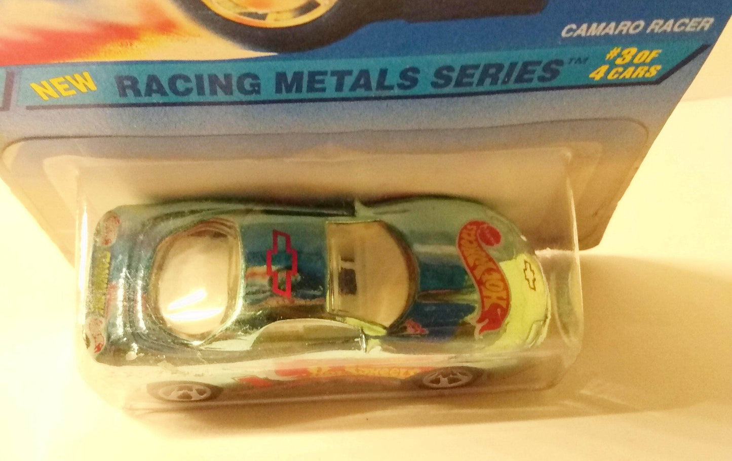 Hot Wheels Racing Metals Camaro Racer Collector #338 1994 - TulipStuff