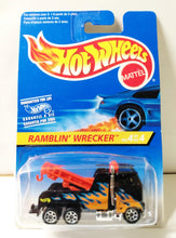 Load image into Gallery viewer, Hot Wheels Heat Fleet Ramblin Wrecker Tow Truck International Card - TulipStuff
