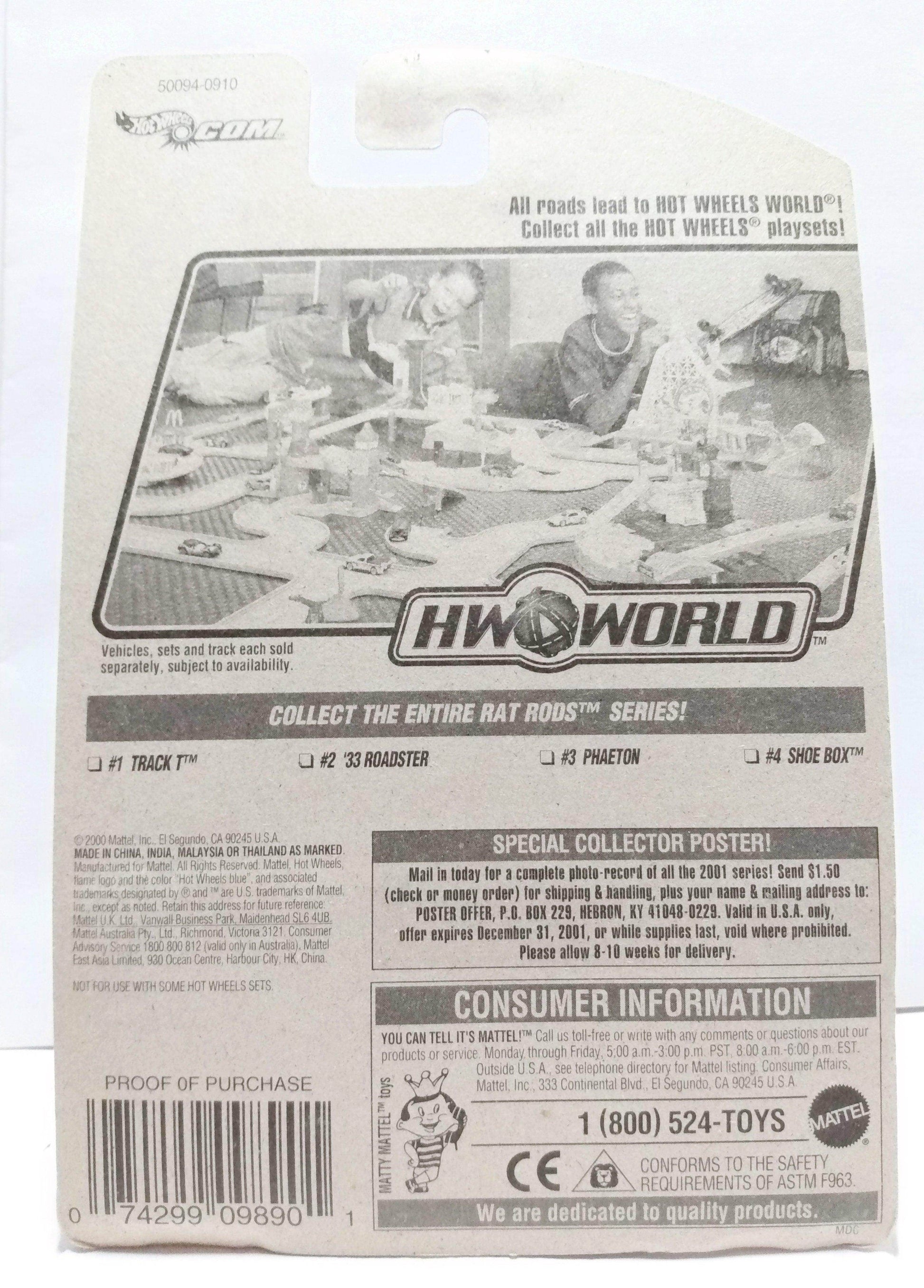 Hot Wheels Rat Rod Series Phaeton 2001 Collector #059 - TulipStuff