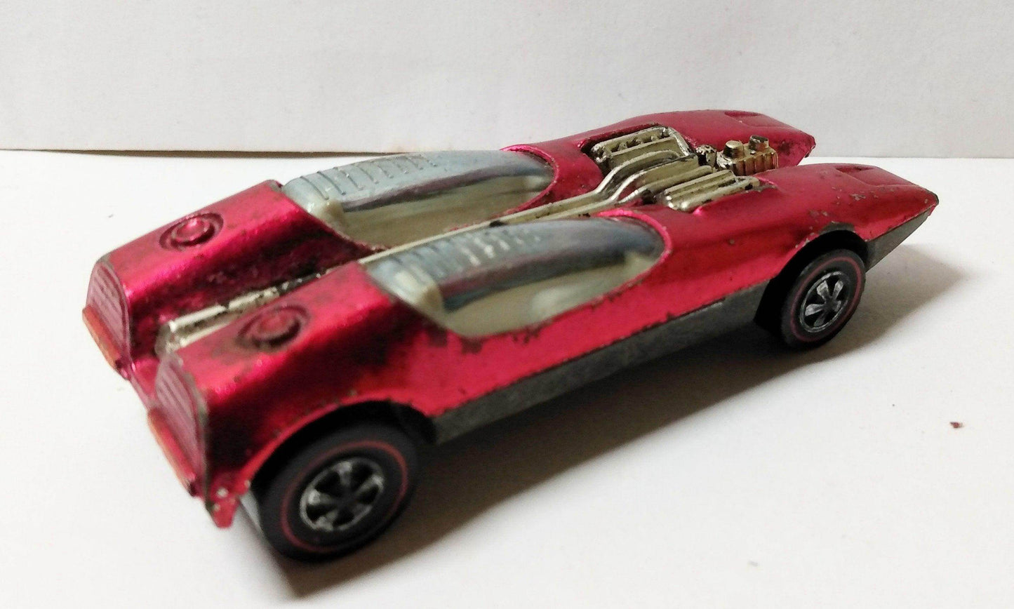 Hot Wheels Redline 6261 Splittin' Image USA 1969 red - TulipStuff