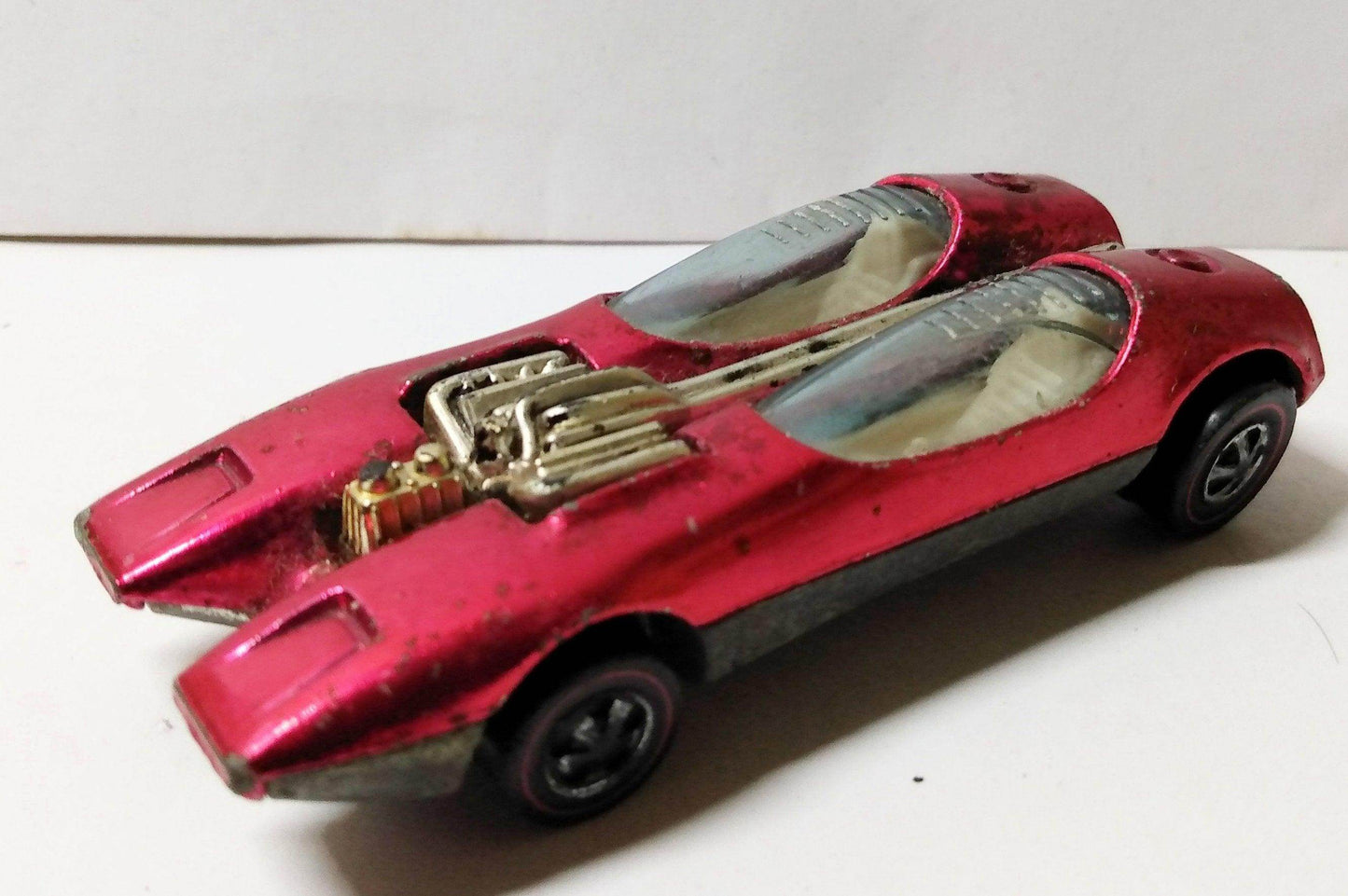 Hot Wheels Redline 6261 Splittin' Image USA 1969 red - TulipStuff