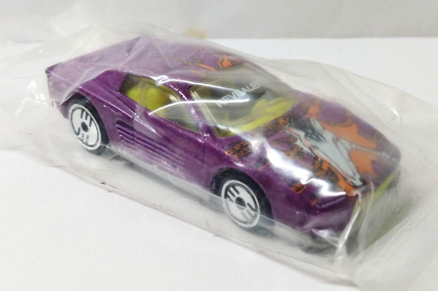 Hot Wheels #1897 Blue Token Revealers Ferrari Testarossa 1993 - TulipStuff