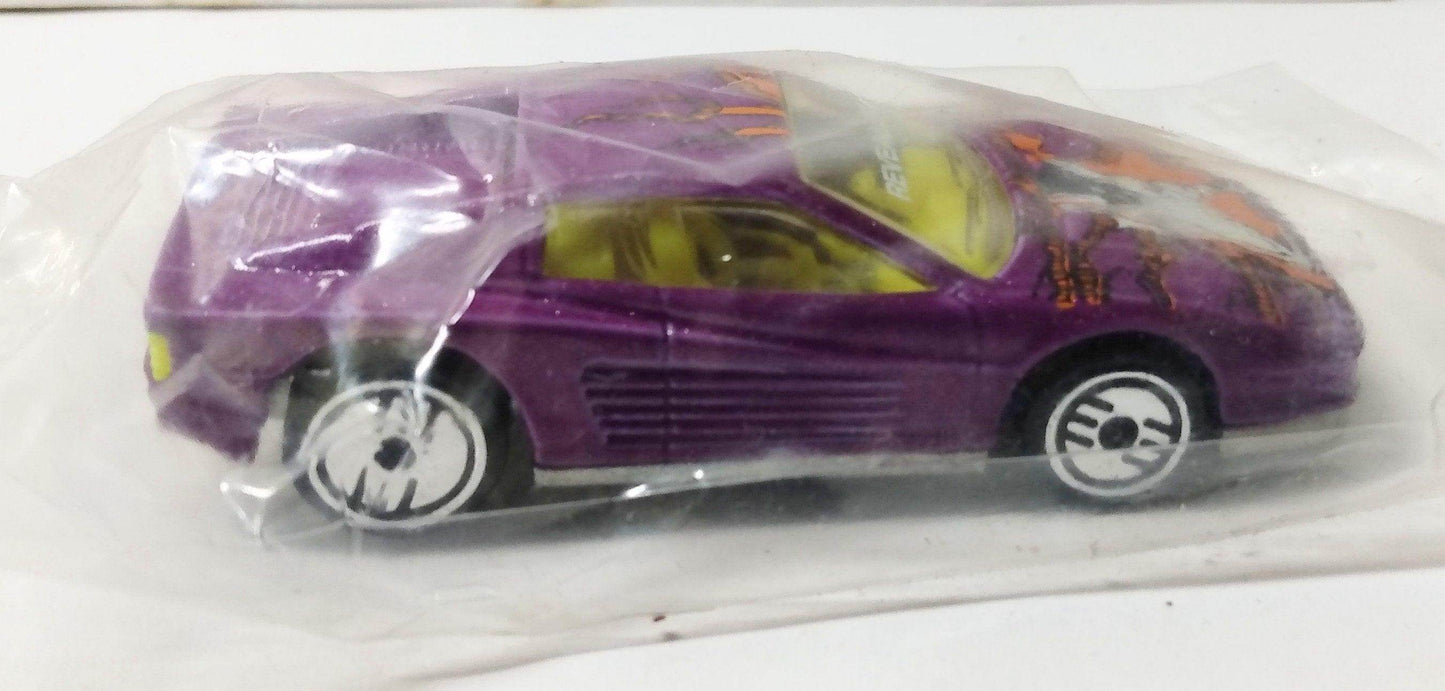 Hot Wheels #1897 Blue Token Revealers Ferrari Testarossa 1993 - TulipStuff