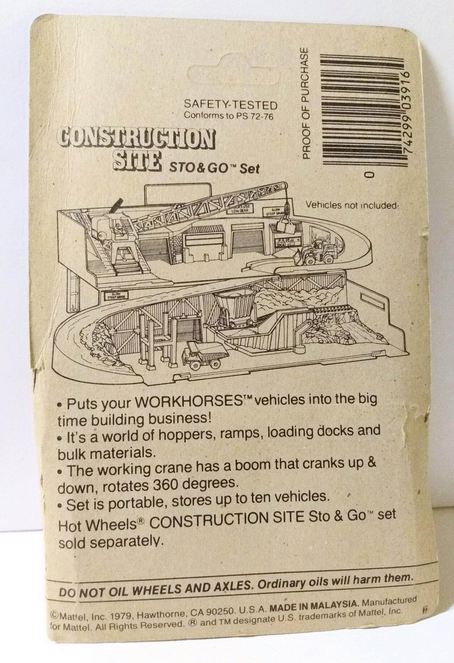 Hot Wheels 3916 Rig Wrecker Tow Truck Workhorses 1983 - TulipStuff