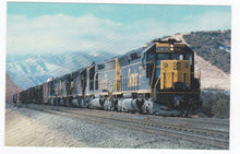 Load image into Gallery viewer, AT&amp;SF Santa Fe EMD SD45 and SD40 Locomotives and Freight Train Cajon Pass - TulipStuff
