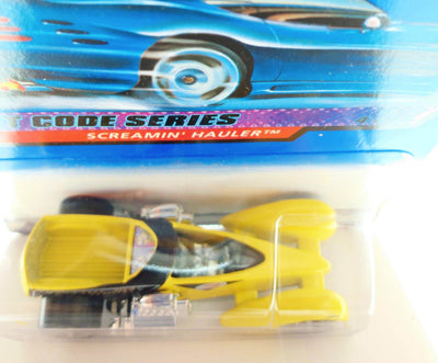 Hot Wheels Secret Code Screamin' Hauler 2000 Collector #048 Malaysia - TulipStuff