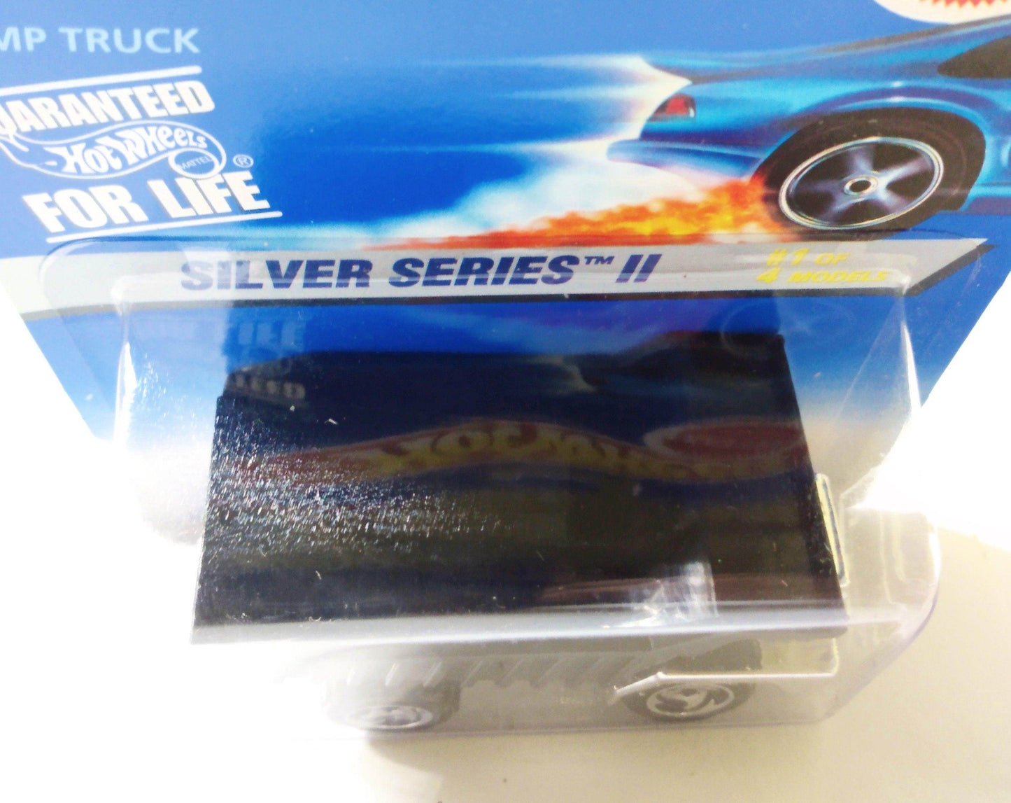 Hot Wheels Silver Series II Collector #420 Dump Truck 1995 - TulipStuff