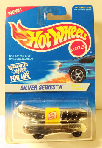 Hot Wheels Silver Series II Oscar Mayer Wienermobile #423 1995 - TulipStuff