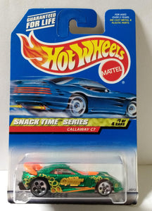 Hot Wheels Snack Time Series Callaway C7 2000 Collector #013 - TulipStuff
