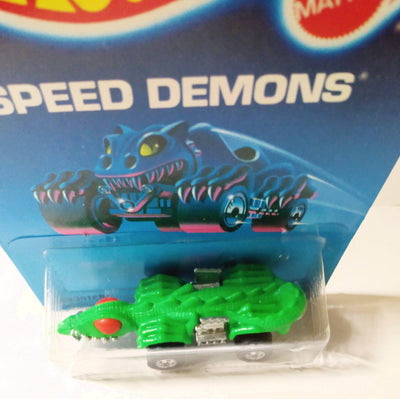 Hot Wheels 2059 Speed Demons Fangster Malaysia Basic Wheels BW 1988 - TulipStuff