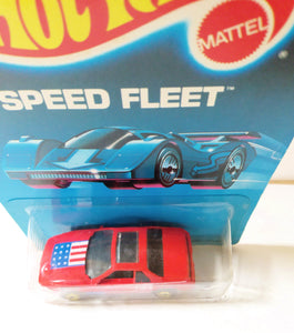 Hot Wheels 1458 Speed Fleet Pontiac Fiero 2M4 1986 - TulipStuff