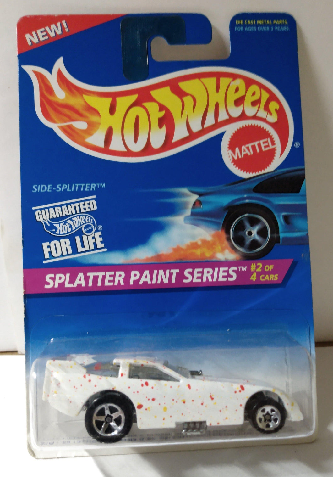 Hot Wheels Splatter Paint Series Side-Splitter Funny Car Collector #409 - TulipStuff