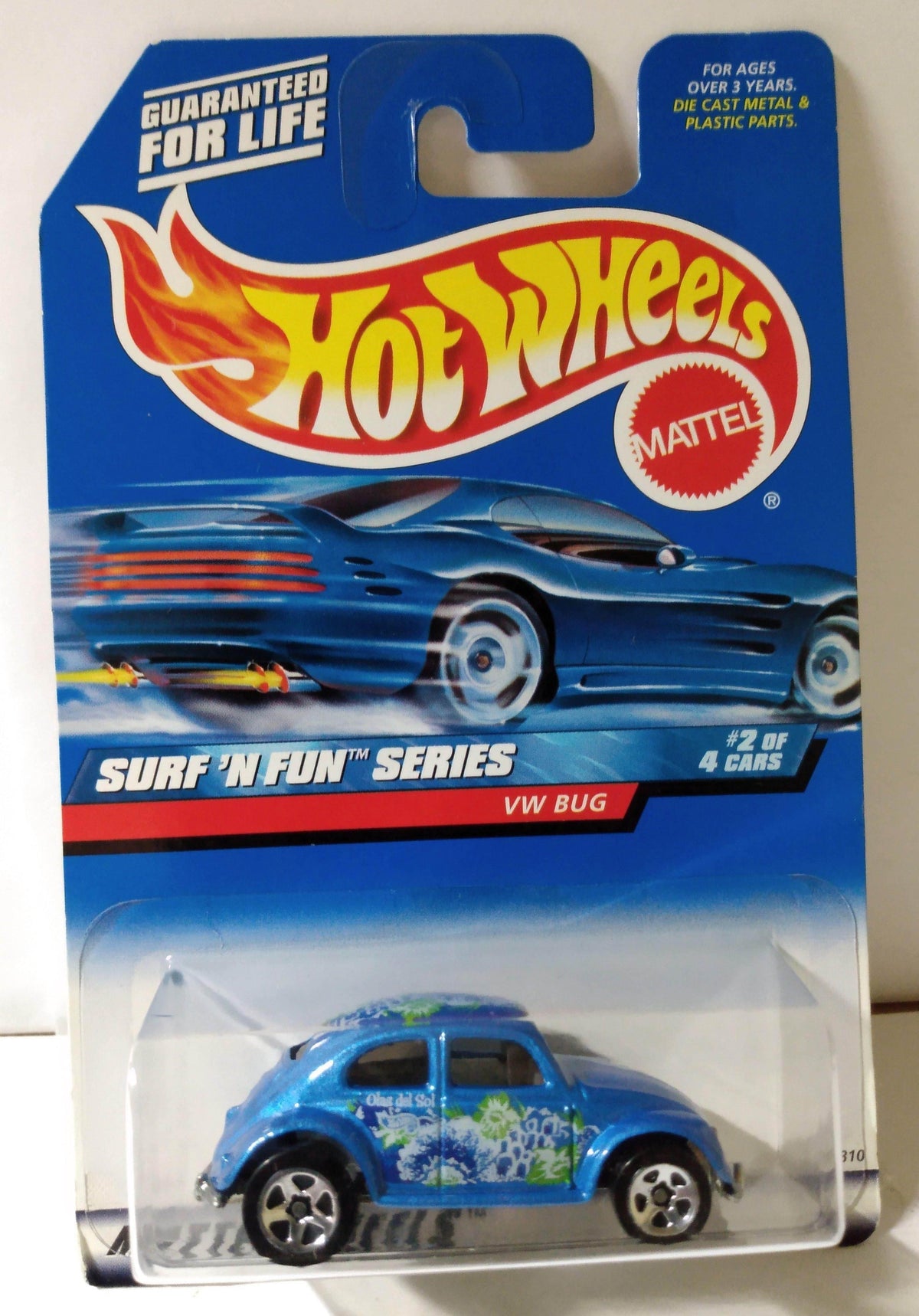 Hot Wheels Surf 'N Fun Series VW Bug Volkswagen Beetle Collector 962 ...