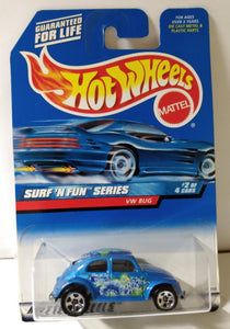 Hot Wheels Surf 'N Fun Series VW Bug Volkswagen Beetle Collector 962 - TulipStuff