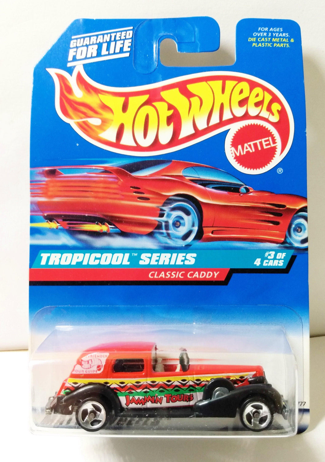 Hot Wheels Tropicool Collector #695 '35 Classic Caddy Cadillac 1998 - TulipStuff