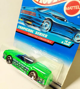 Hot Wheels Tropicool Series Custom Corvette Convertible  Collector 696 - TulipStuff