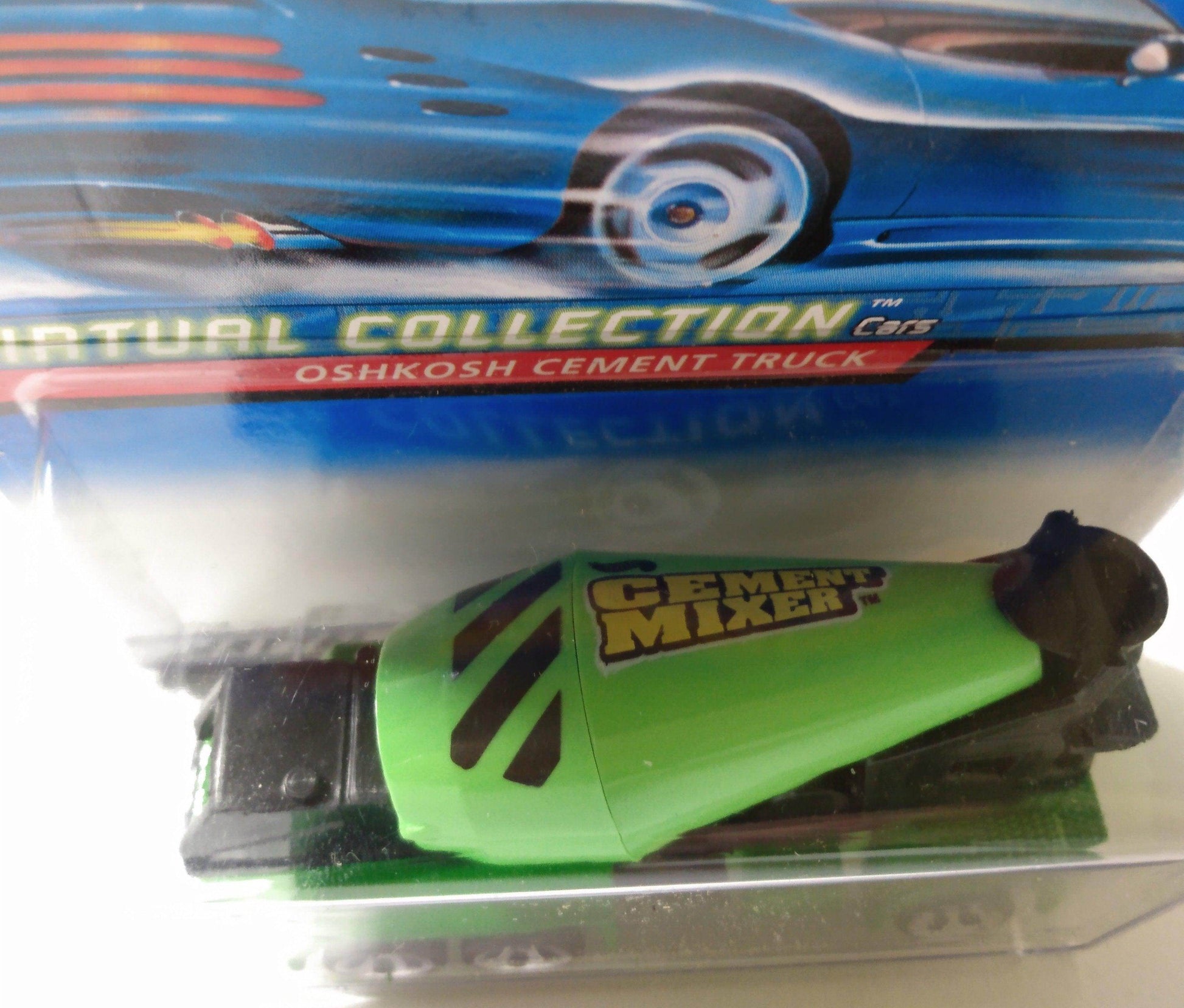 Hot Wheels Virtual Collection Oshkosh Cement Truck 2000 #123 - TulipStuff