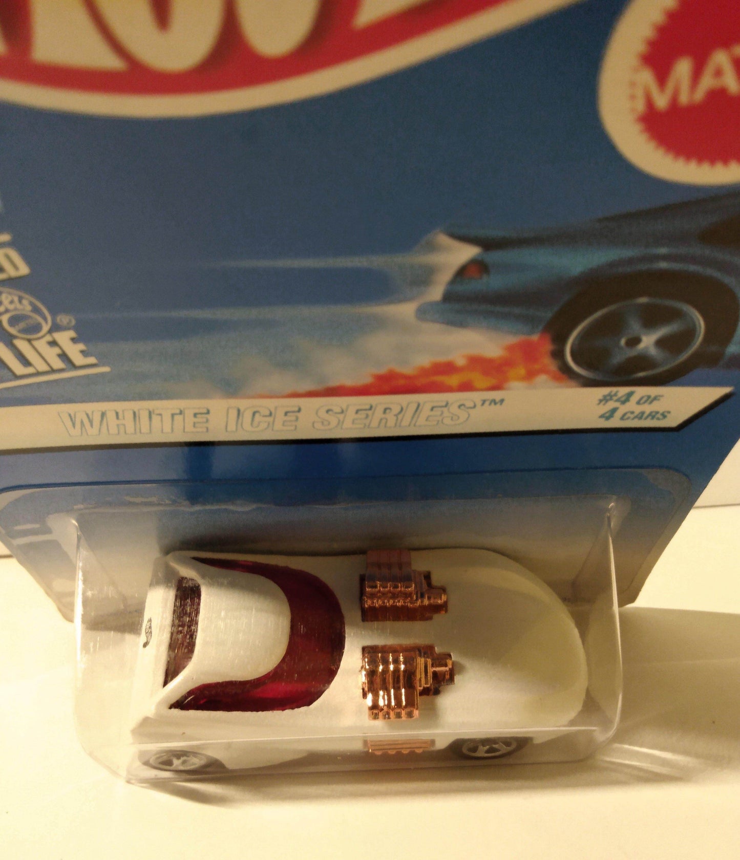 Hot Wheels White Ice Series Twin Mill II 1996 #564 - TulipStuff