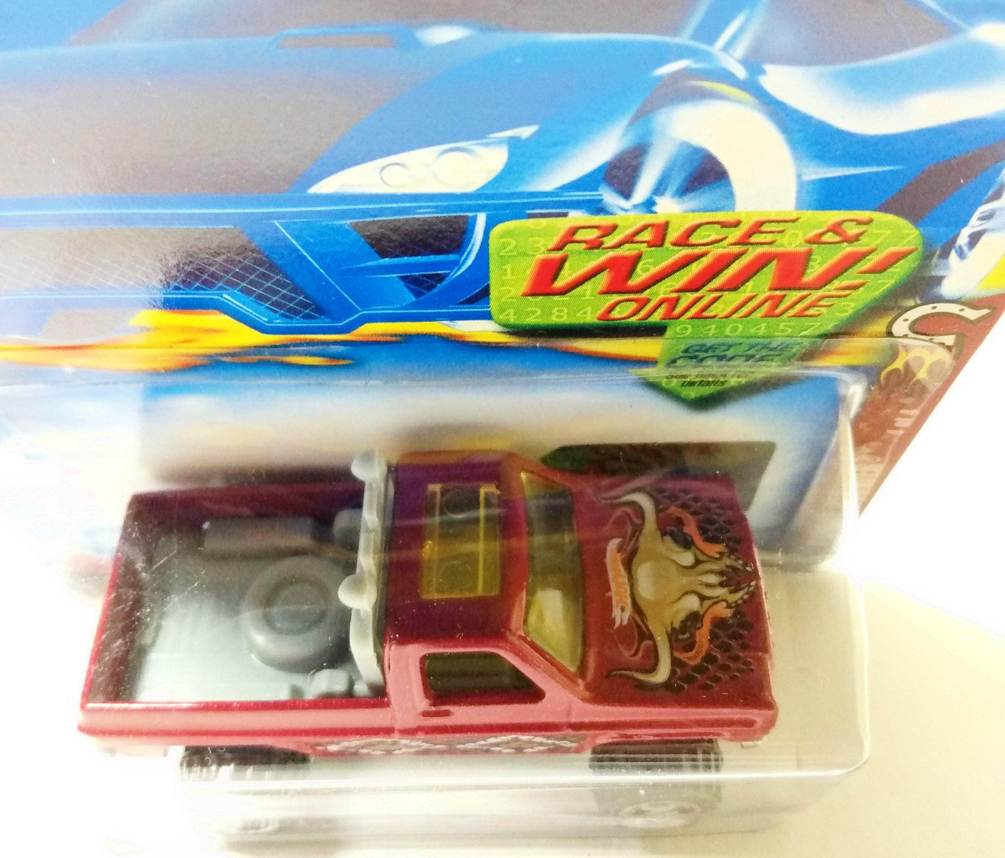 Hot Wheels Wild Frontier Power Plower Chevy Pickup 2002 Collector #058 - TulipStuff