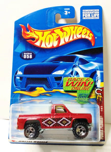 Hot Wheels Wild Frontier Power Plower Chevy Pickup 2002 Collector #058 - TulipStuff