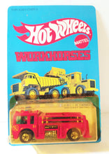 Load image into Gallery viewer, Hot Wheels 9640 Workhorses Fire-Eater Fire Engine Truck Malaysia 1982 - TulipStuff
