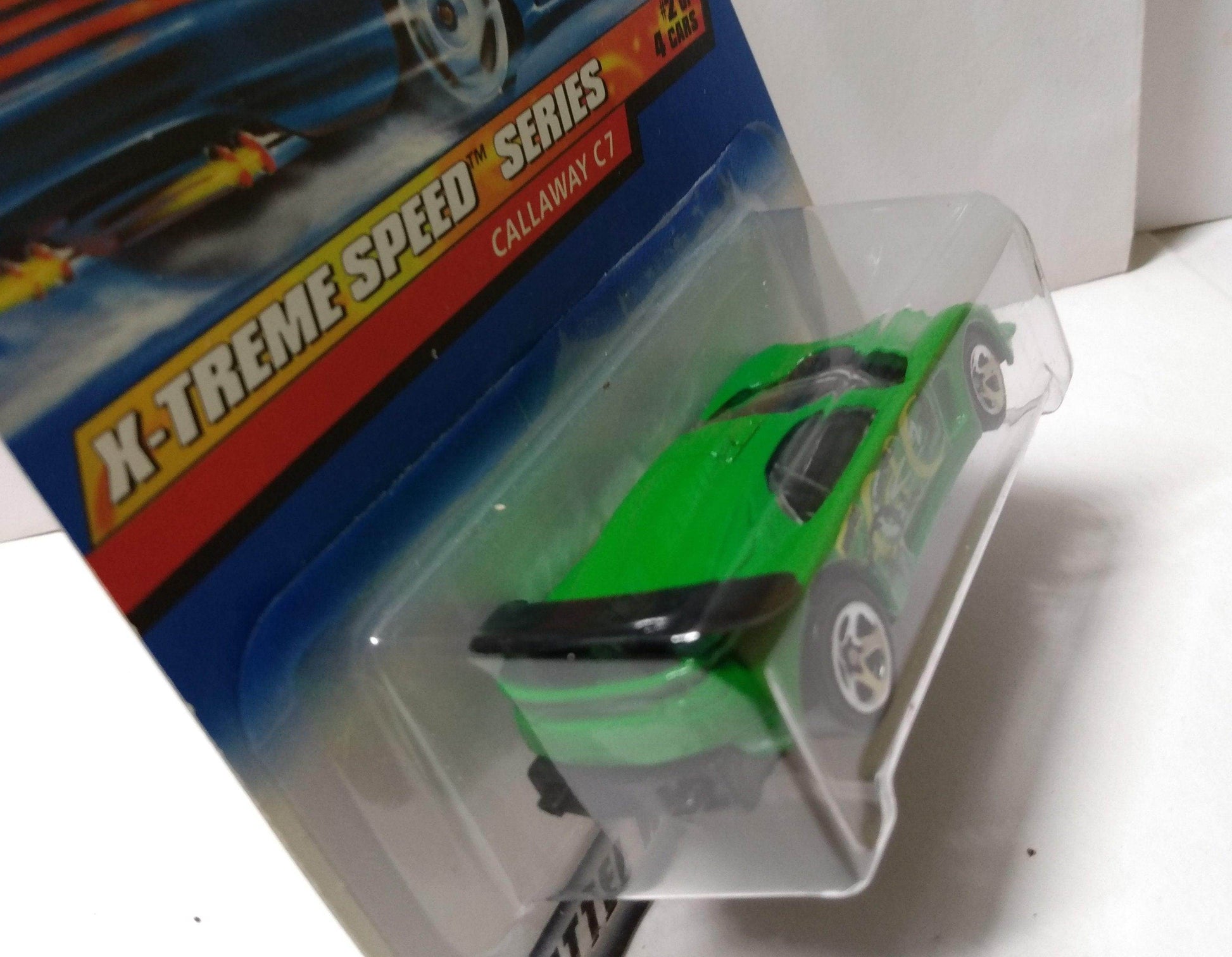 Hot Wheels X-treme Speed Series Callaway C-7 Collector #966 5sp - TulipStuff