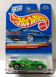 Hot Wheels X-treme Speed Series Callaway C-7 Collector #966 5sp - TulipStuff