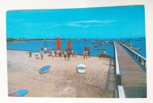 Load image into Gallery viewer, Hyannisport Beach Cape Cod Massachusetts 1960&#39;s Postcard - TulipStuff
