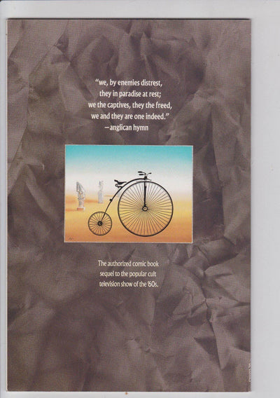 The Prisoner Book C Confrontation 1988 DC Comics - TulipStuff