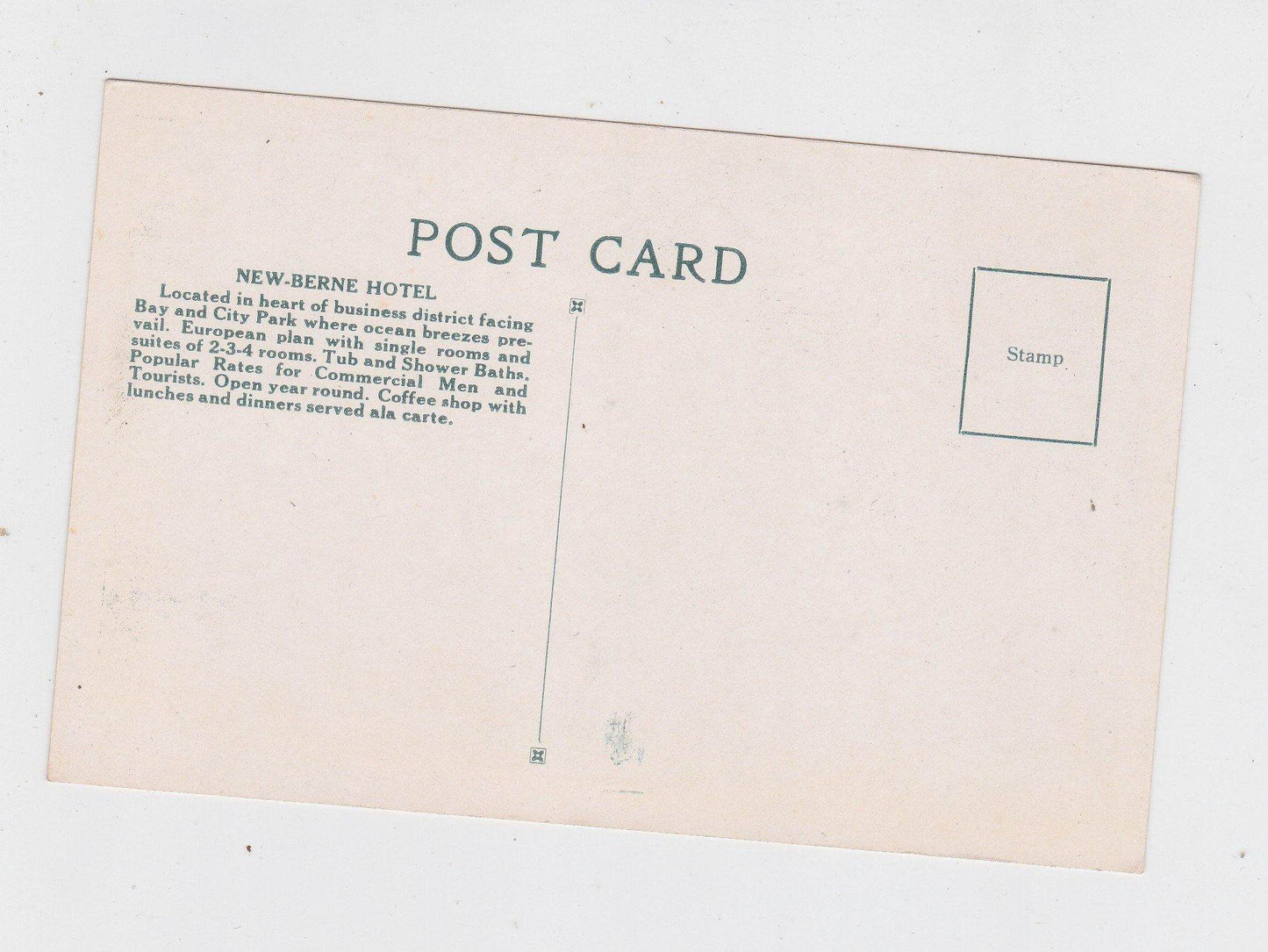 New Berne Hotel Miami Florida 1930's Postcard NE Second St and Bay Shore Dr - TulipStuff