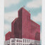 Hotel Sherman Chicago Illinois 1940's Linen Postcard Street Scene - TulipStuff