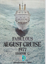 Load image into Gallery viewer, Costa Line Cruises Eugenio C August 1977 26 Day Caribbean Cruise Brochure - TulipStuff
