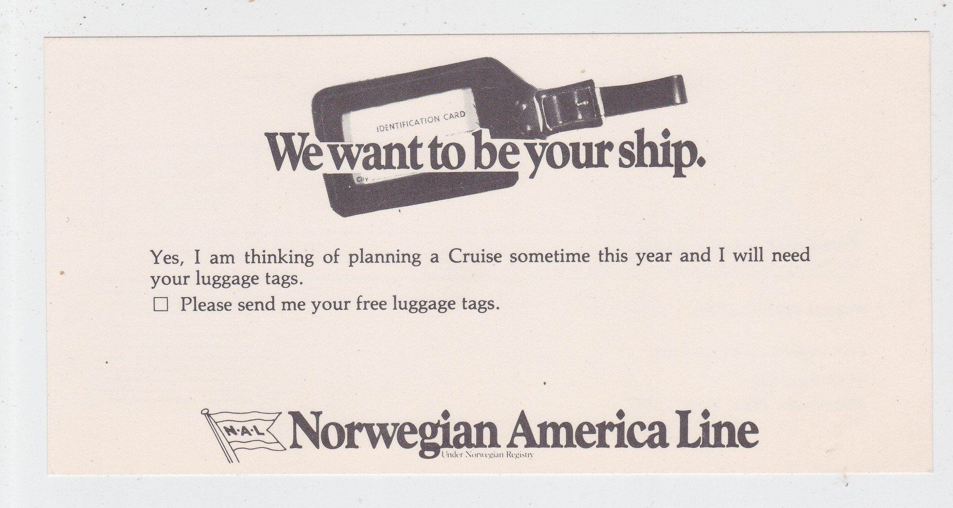 Norwegian America Line Cruise Ship M.S. Sagafjord European Cruises 1978 Brochure - TulipStuff