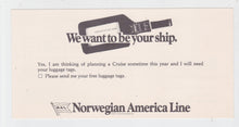 Load image into Gallery viewer, Norwegian America Line Cruise Ship M.S. Sagafjord European Cruises 1978 Brochure - TulipStuff
