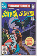 Load image into Gallery viewer, Brave and the Bold 169 with Batman and Zatanna DC Comics December 1980 - TulipStuff
