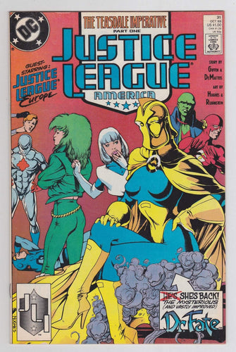 Justice League America no. 31 Oct 89 DC Comics - TulipStuff