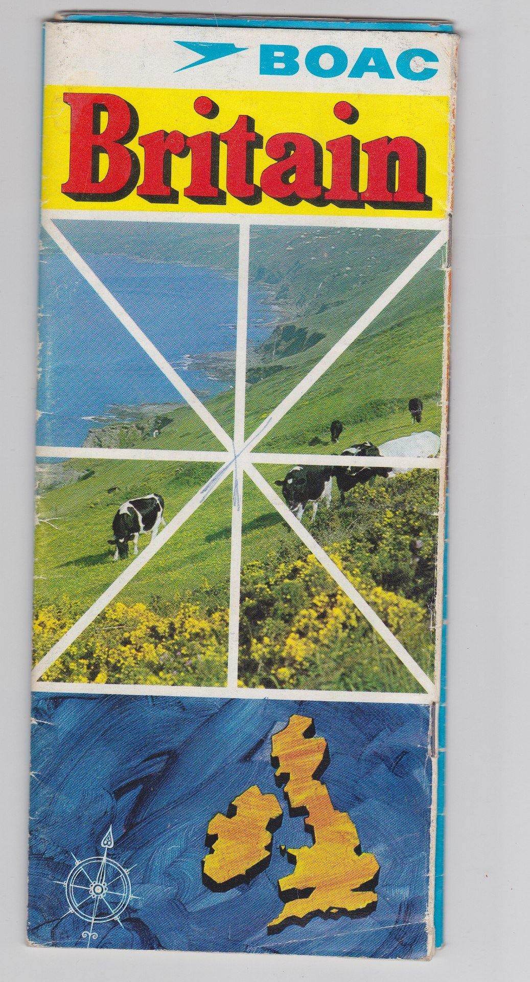 BOAC Britain Brochure 1972 VC10 747 707 - TulipStuff