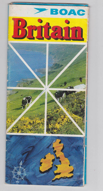 BOAC Britain Brochure 1972 VC10 747 707 - TulipStuff