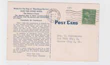 Load image into Gallery viewer, Jack Tar Court Hotel Hot Springs Arkansas linen Postcard 1940&#39;s - TulipStuff
