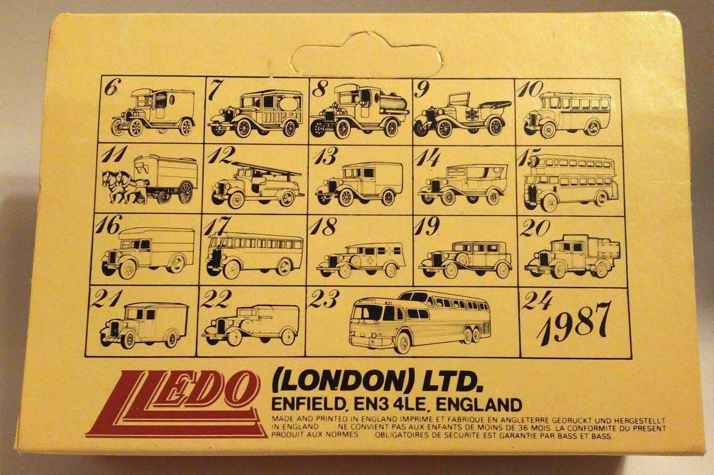 Lledo Days Gone DG21 Hostess Cake 1934 Chevrolet Van Diecast Toy Made in England - TulipStuff