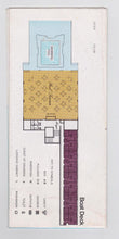 Load image into Gallery viewer, Pacific Far East Line ss Mariposa ss Monterey Deck Plan 1973 - TulipStuff
