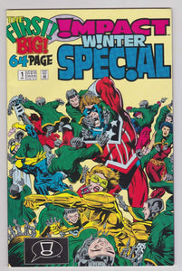 Impact Comics Christmas Winter Special no. 1 DC Comics 1991 - TulipStuff